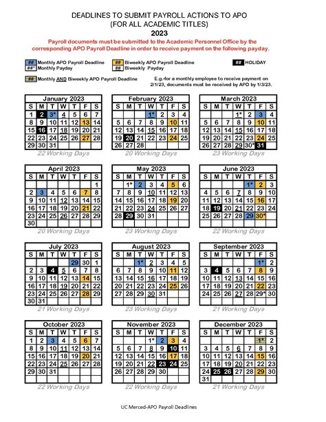 Uc payroll calendar - May 24, 2023 · Benefits advice and counseling. Email the UC Davis Benefits team at benefits@ucdavis.edu, or call (530) 752-1774. Benefits enrollment. See the resources on UCPath Online. Go to Quicklinks > Benefits Resources. Then click the “UCPath Help – How To & Job Aid” link under “For Employees.”. To contact UCPath Center for assistance, click ... 
